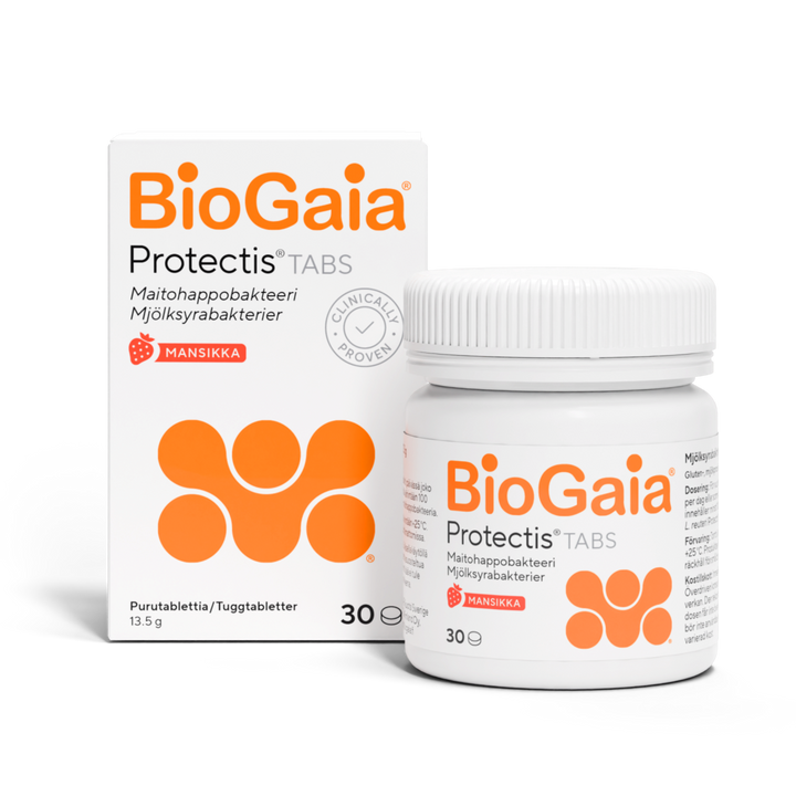 Biogaia Tabs Mansikka maitohappobakteeri