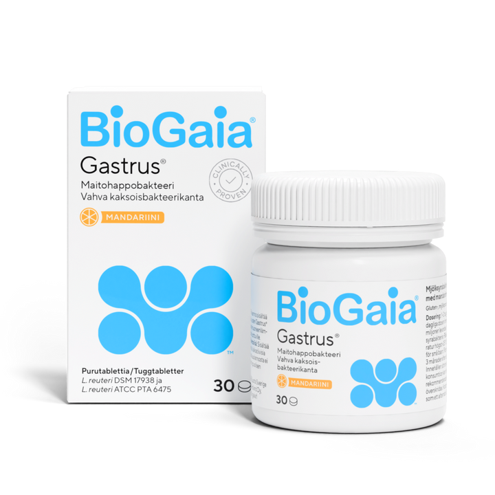 Biogaia Gastrus maitohappobakteeri