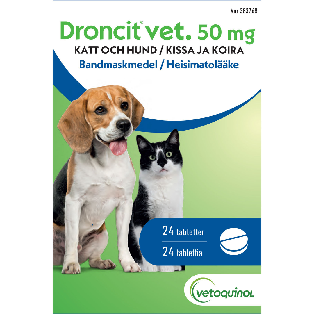 Droncit Vet 50 mg Tabl