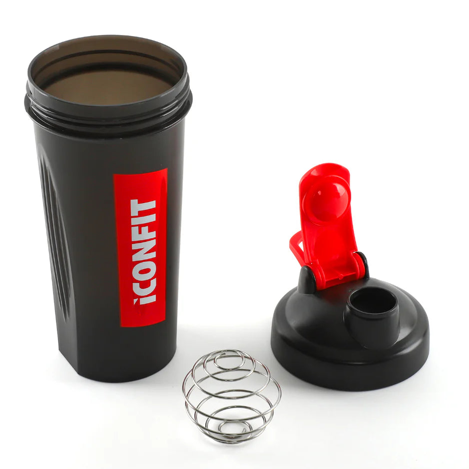 ICONFIT Shaker 800 ml, Musta