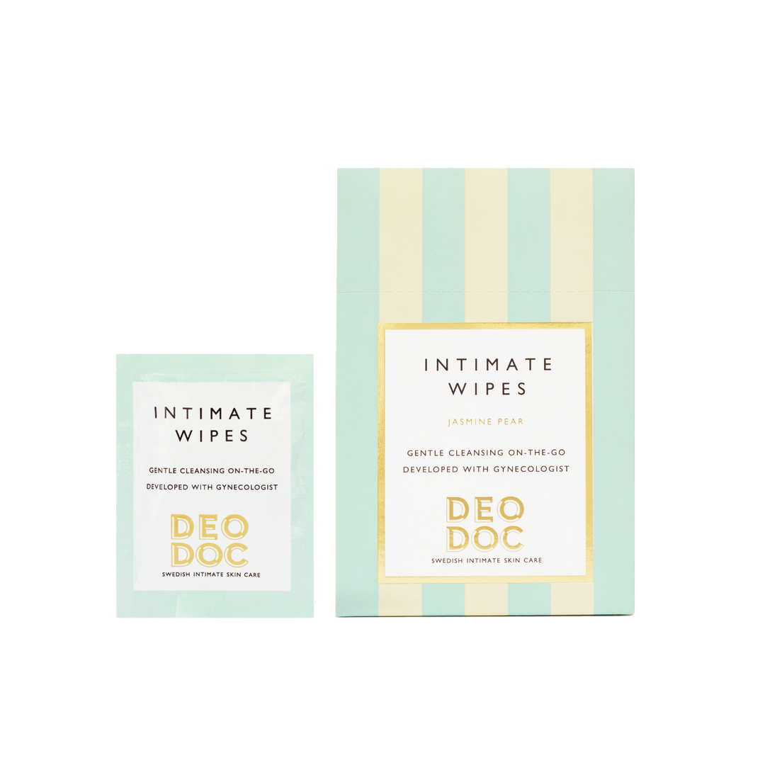 DeoDoc Intimate Wipes Jasmine Pear 10 kpl