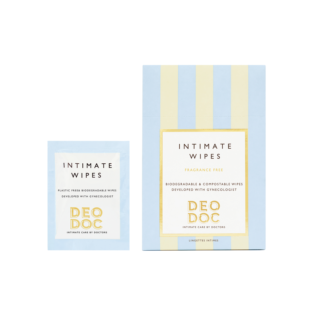 DeoDoc Intimate Wipes Fragr. free 10 kpl