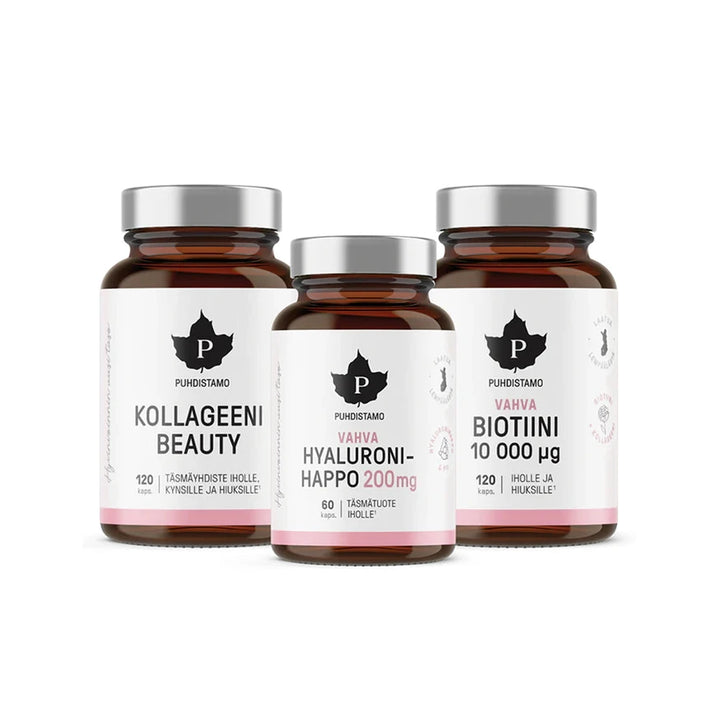 Puhdistamo Beauty Box by Puhdistamo (kollageeni, biotiini & hyaluronihappo)