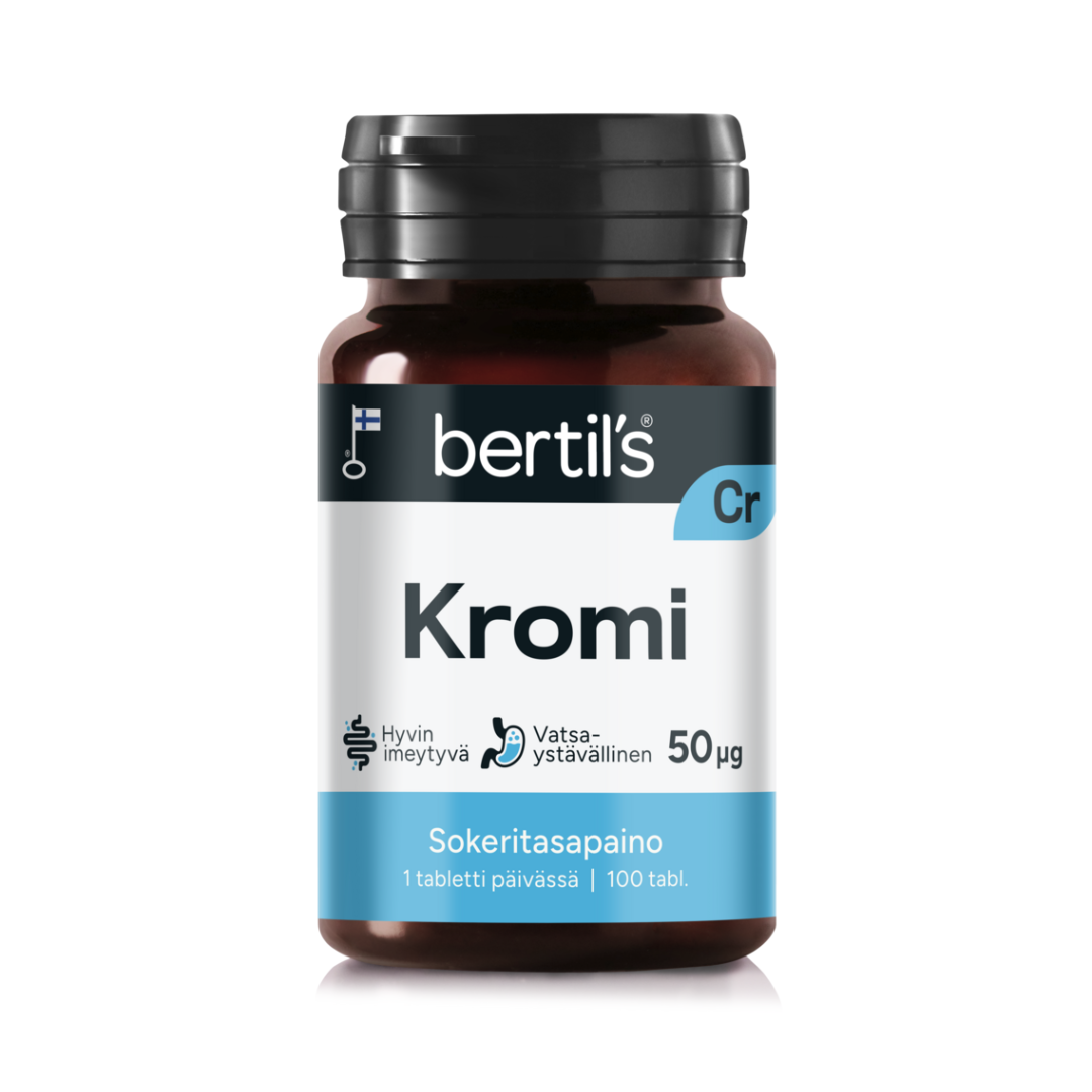 Bertils Kromi (Sokeritasapainon tueksi)