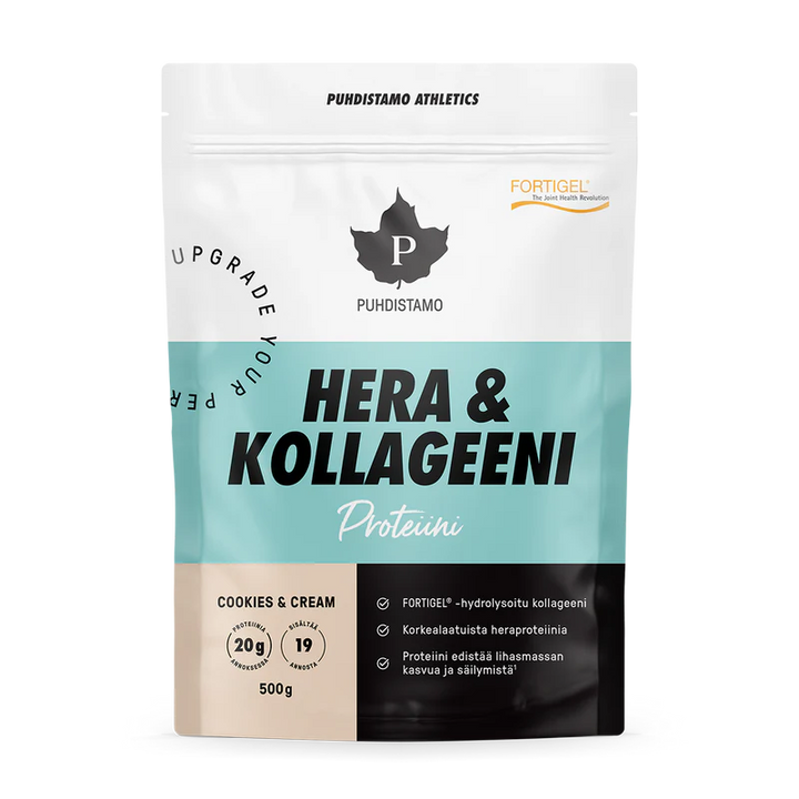Puhdistamo Athletics Hera & Kollageeni Cookies & Cream