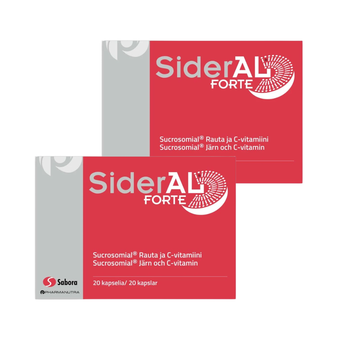 Sideral Forte 30mg 2 x 20 kaps tuplapakkaus