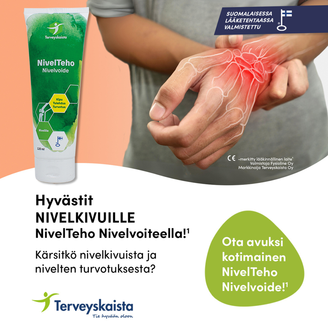Terveyskaista NivelTeho Nivelvoide 3 x 120 ml