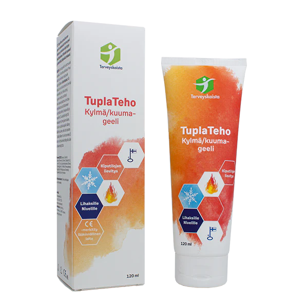 Terveyskaista TuplaTeho Kylmä/kuumageeli 120 ml