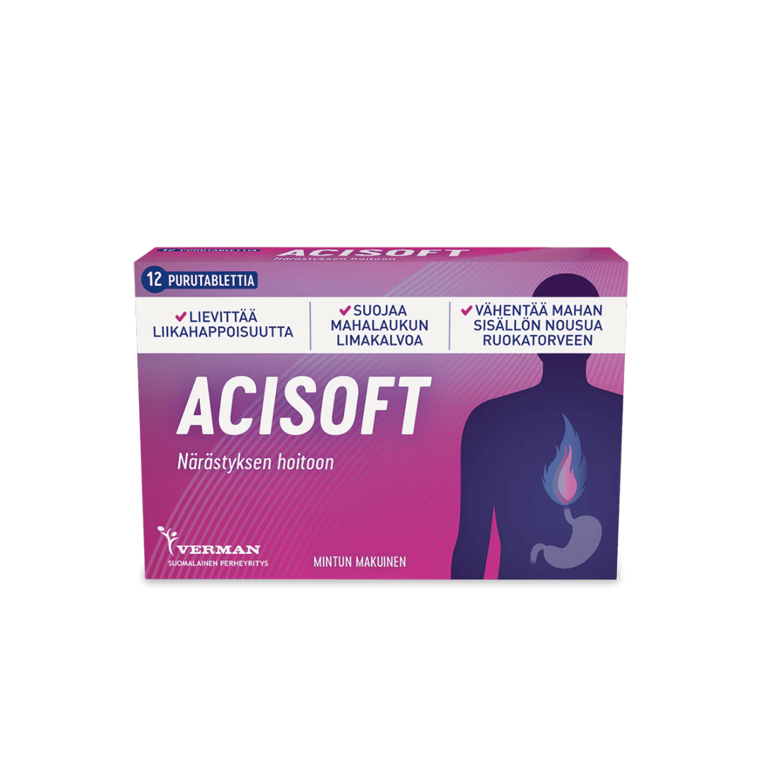 Acisoft purutabletit
