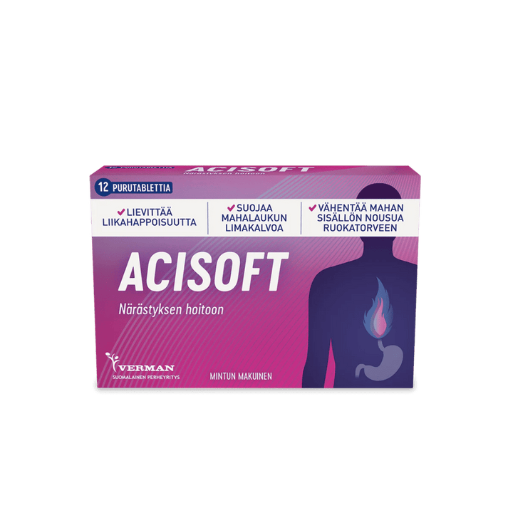 Acisoft purutabletit