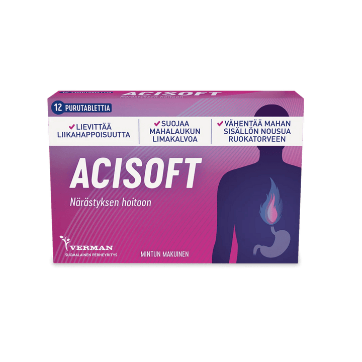 Acisoft purutabletit