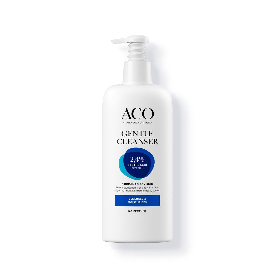 ACO Body Gentle Cleanser Protect 300 ml - Luonnollinen puhdistusaine herkälle iholle