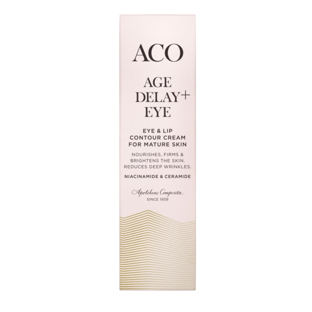 ACO Face Age Delay+ Eye&Lip Cream NP 15 ml - Tuote kuva 1 - Tehokas ikääntymisen merkkejä vastaan