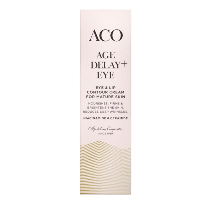 ACO Face Age Delay+ Eye&Lip Cream NP 15 ml - Tuote kuva 1 - Tehokas ikääntymisen merkkejä vastaan