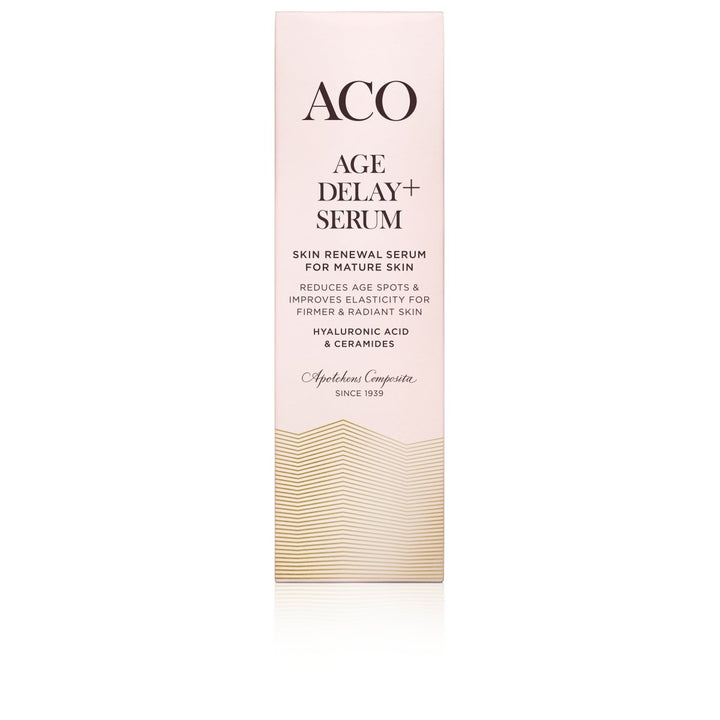ACO Face Age Delay+ Serum P 30 ml - Tehokas seerumi ihon ikääntymisen merkkejä vastaan 