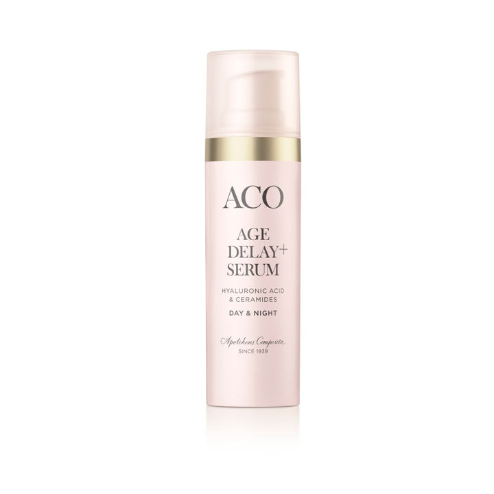  ACO Face Age Delay+ Serum P 30 ml - Kevyt ja kosteuttava seerumi, joka häivyttää juonteita