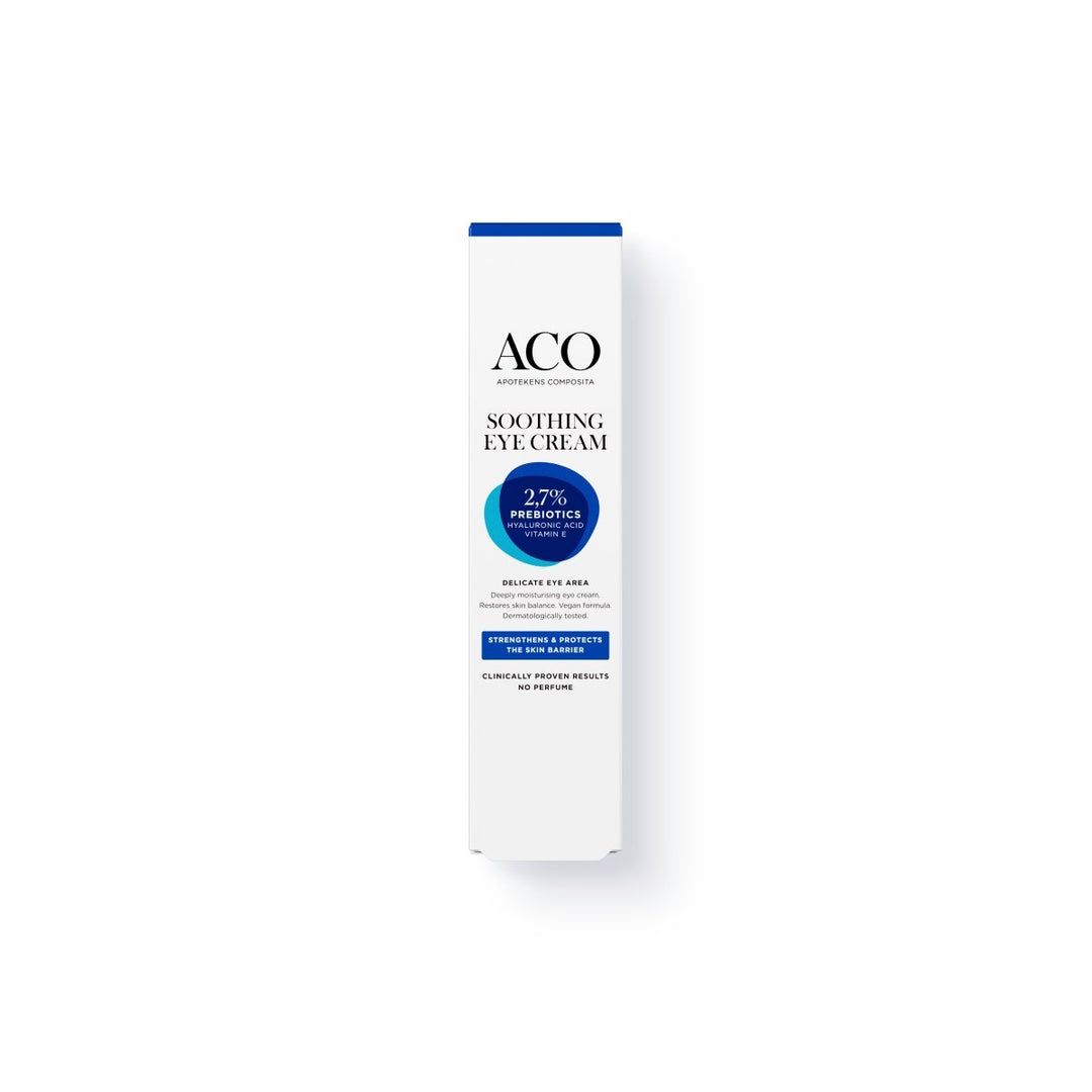 ACO Face Soothing Eye Cream Protect 15 ml - Tehokas silmänympärysvoide, joka rauhoittaa ja suojaa herkkää ihoa 