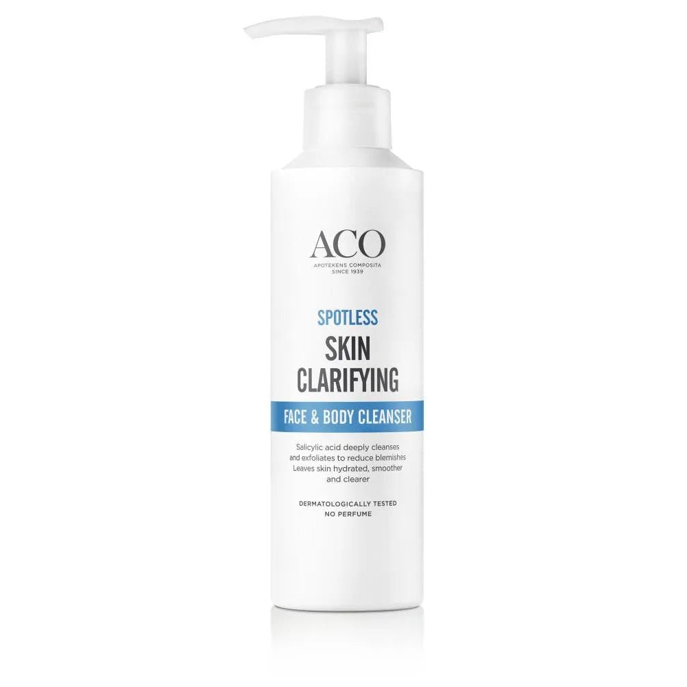 ACO Spotless Skin Clarifying Face & Body Cleanser 200 ml - Apteekki 360 Helsinki - Verkkoapteekki