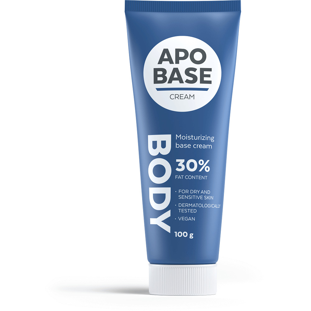 Apobase Creme 30% Perusvoide, a dermatologist-recommended moisturizing cream for dry skin