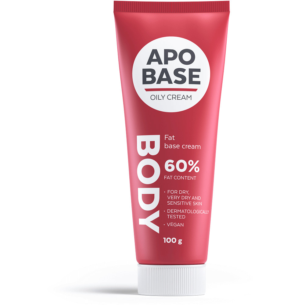 Apobase Oily Creme 60 % Rasvainen Voide käyttöohjeet ja ominaisuudet