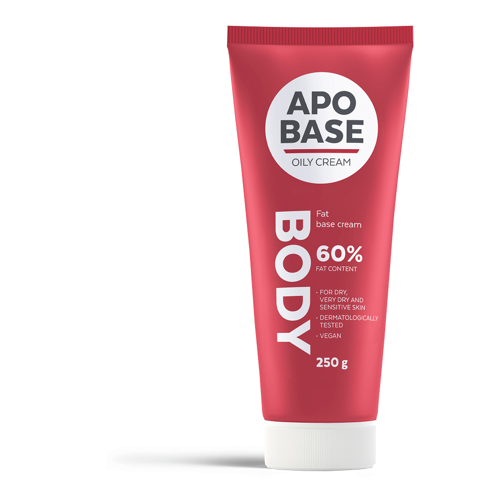 Apobase Oily Creme 60 % Rasvainen Voide ihon kosteuttamiseen