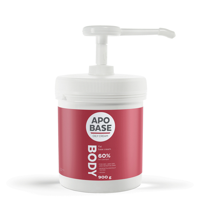 Apobase Oily Creme 60 % Rasvainen Voide sopii kuivalle ja herkälle iholle