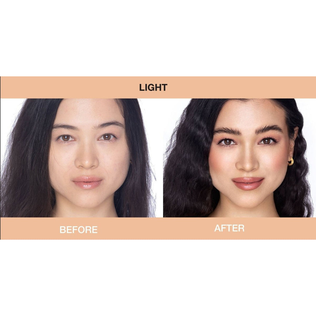 Kosteuttava ja kevyt Bellapierre BB Cream light -meikkivoide vaalealle iholle