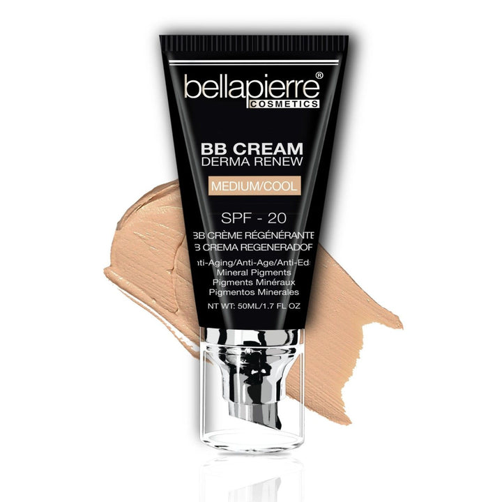 Bellapierre BB Cream medium cool - a versatile and natural-looking makeup product for medium skin tones