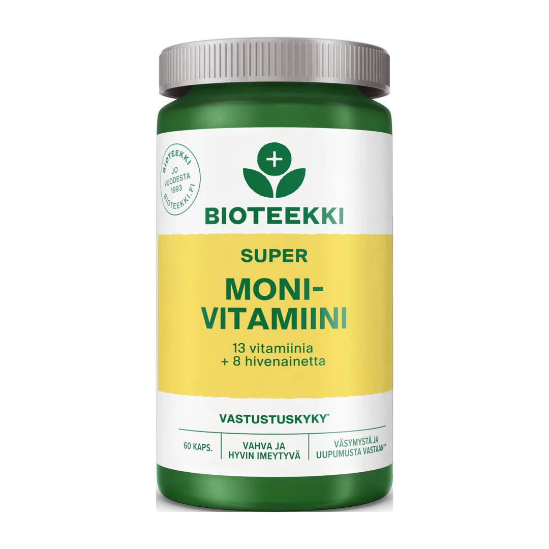 Bioteekki Super Monivitamiini - Apteekki 360 Helsinki - Verkkoapteekki