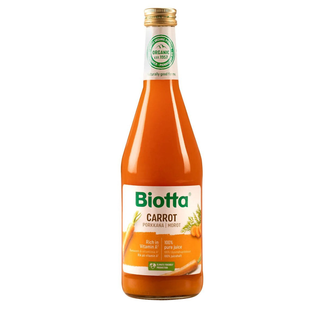 Biotta Porkkanatäysmehu, Luomu - Apteekki 360 Helsinki - Verkkoapteekki