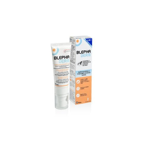 Kuva Blephaderm 40 ml pumppupullosta, joka on suunniteltu silmänympärysihon hoitoon