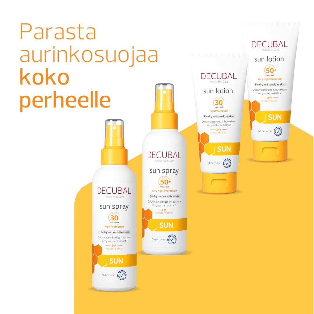 Decubal Body Sunlotion SPF30 Tuubi - dermatologically tested sun protection for sensitive skin