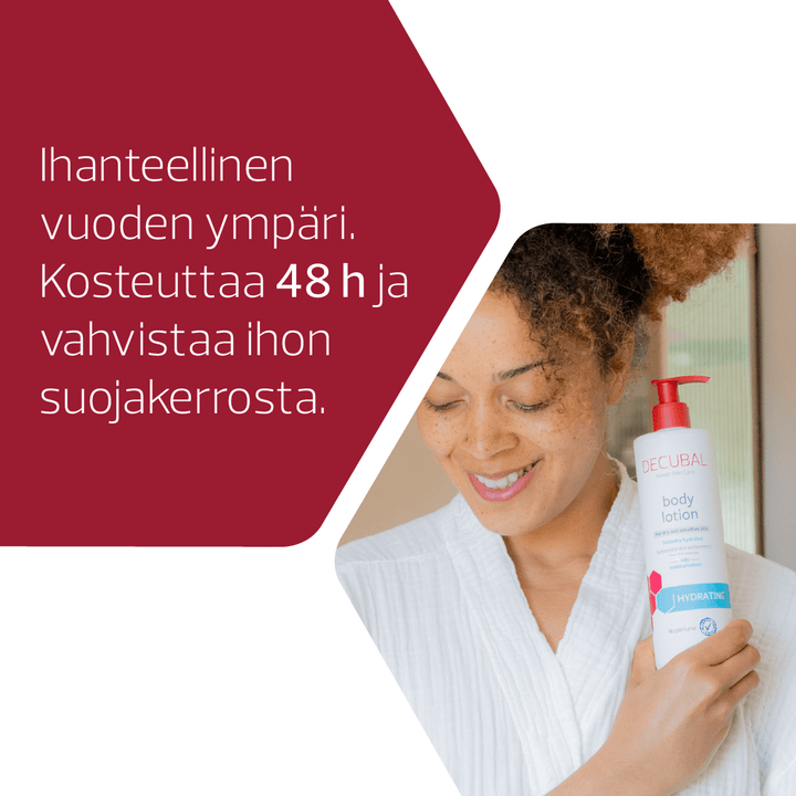  Sopii erityisesti kuivalle ja herkälle iholle 