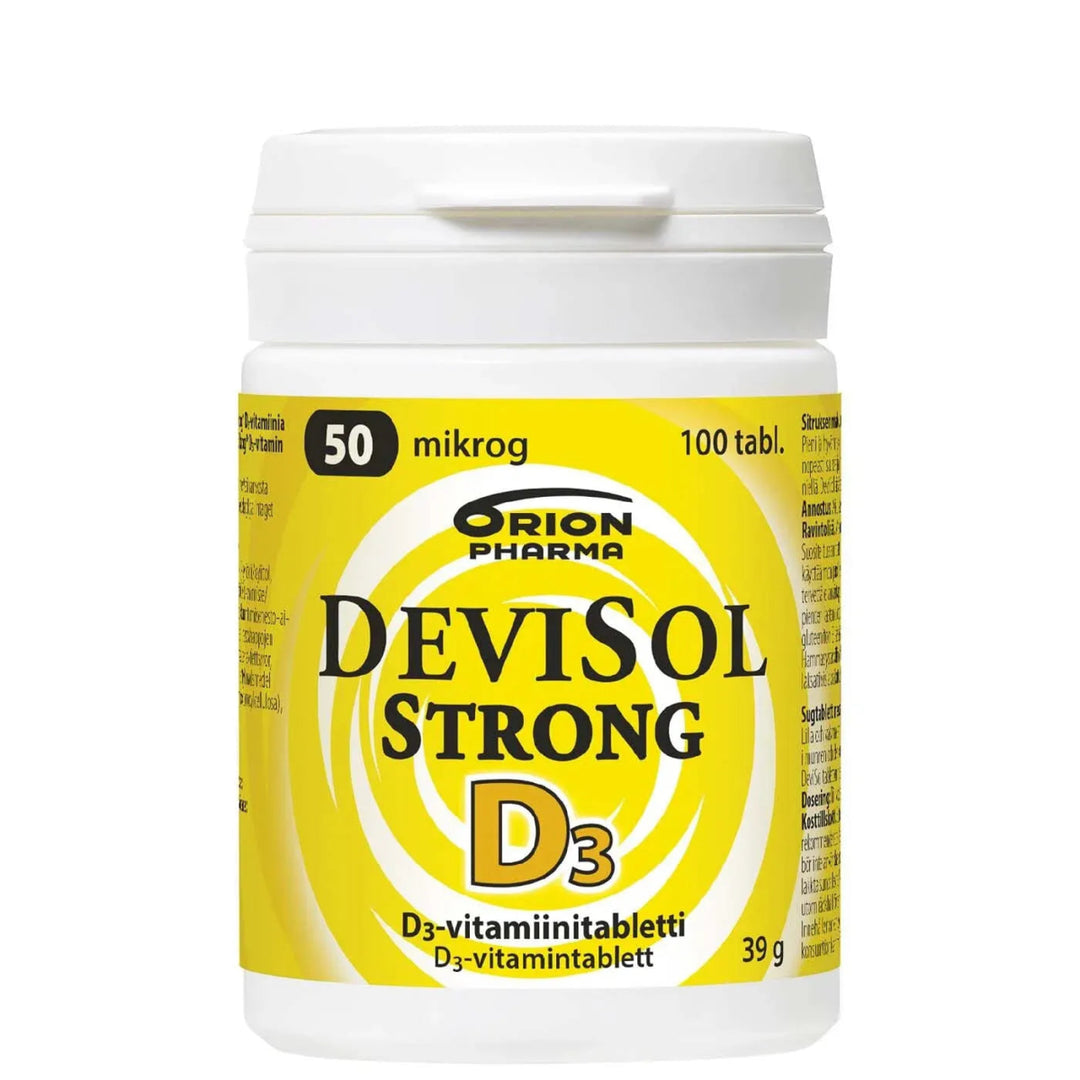 DeviSol Strong 50 mcg - D-vitamiini - Apteekki 360 Helsinki - Verkkoapteekki