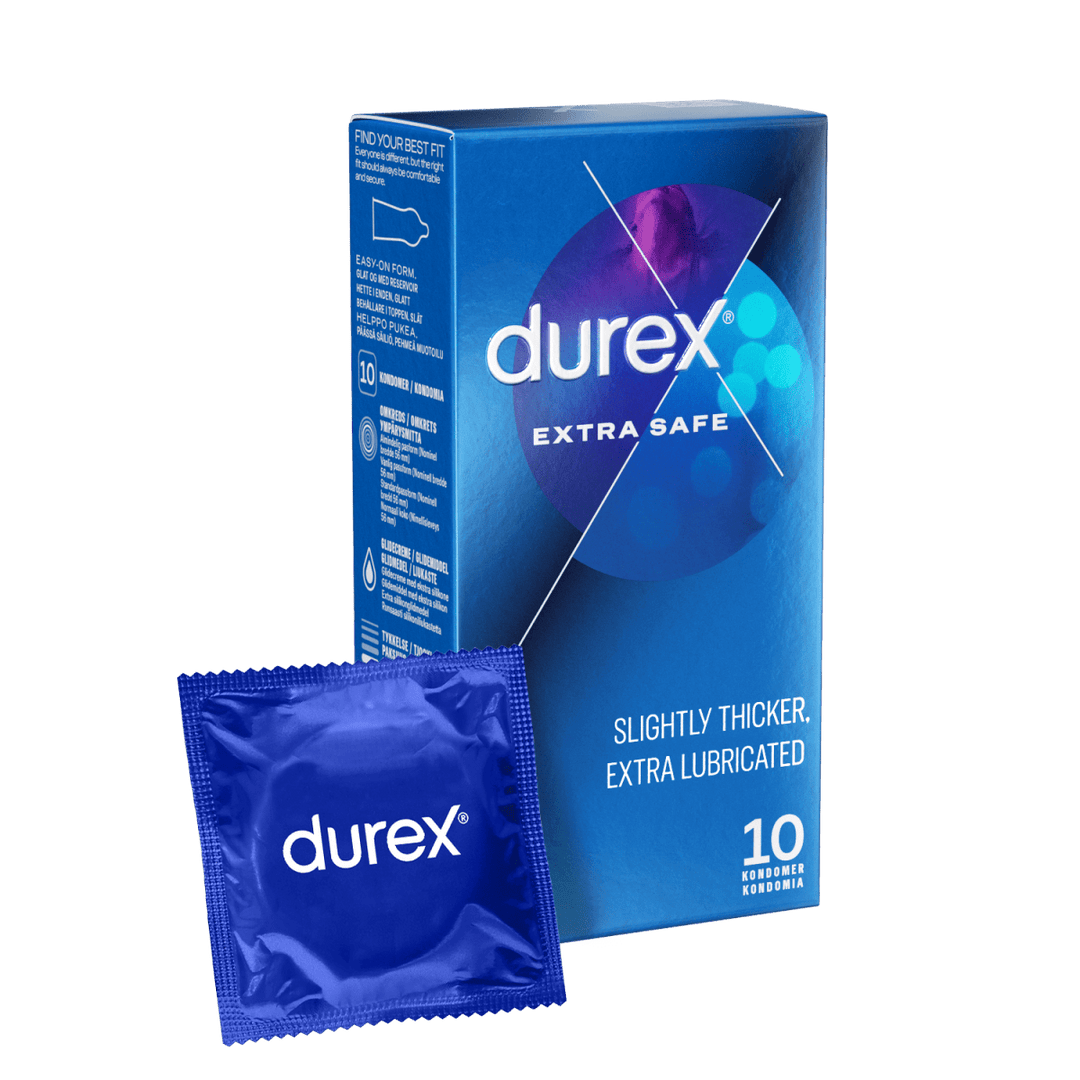Durex Extra Safe Kondomi tarjoaa luotettavaa ja turvallista suojaa intiimisuhteisiin