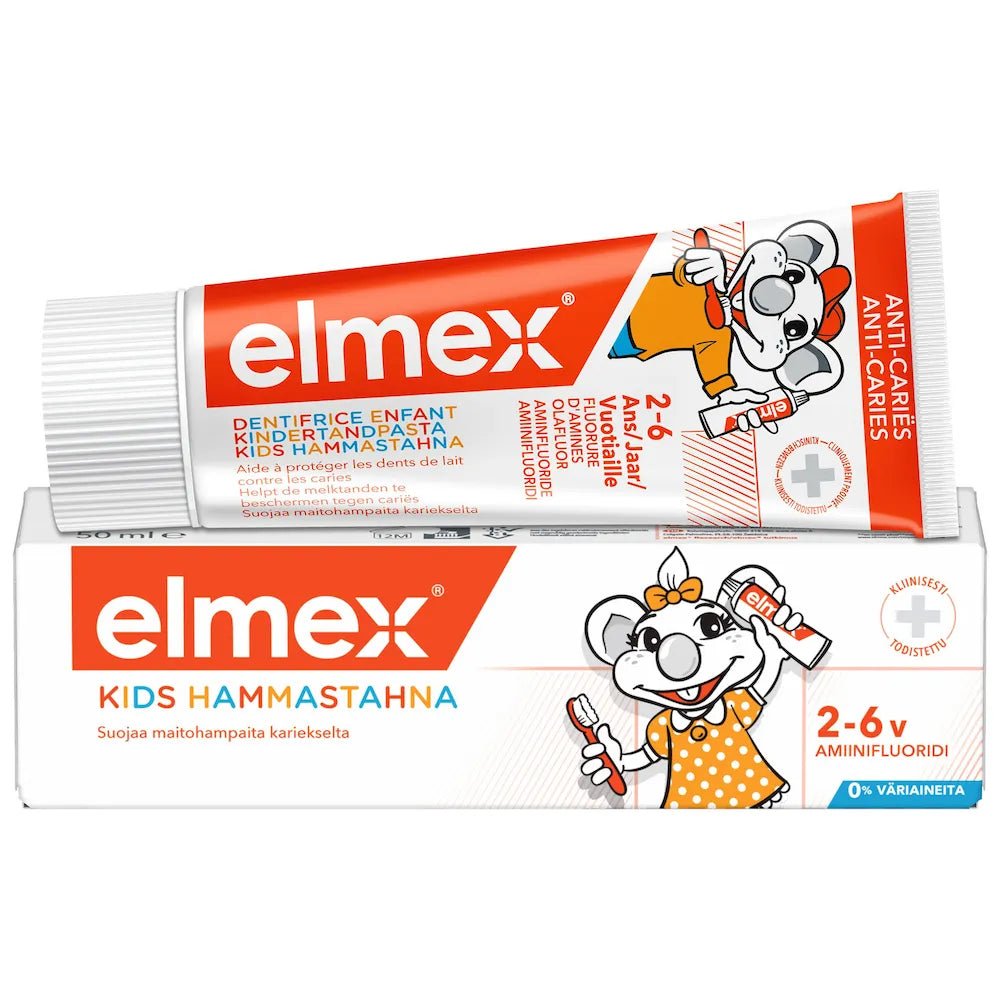 Elmex 2-6V. Kids Hammastahna - Apteekki 360 Helsinki - Verkkoapteekki