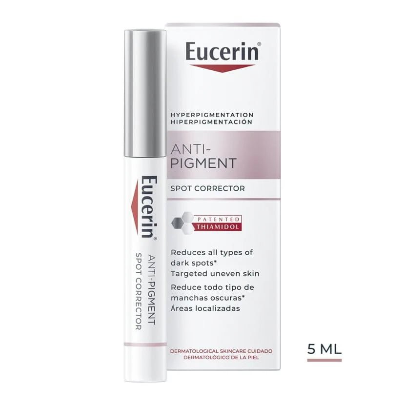 Eucerin Anti-Pigment Spot Corrector reduces dark spots and evens skin tone