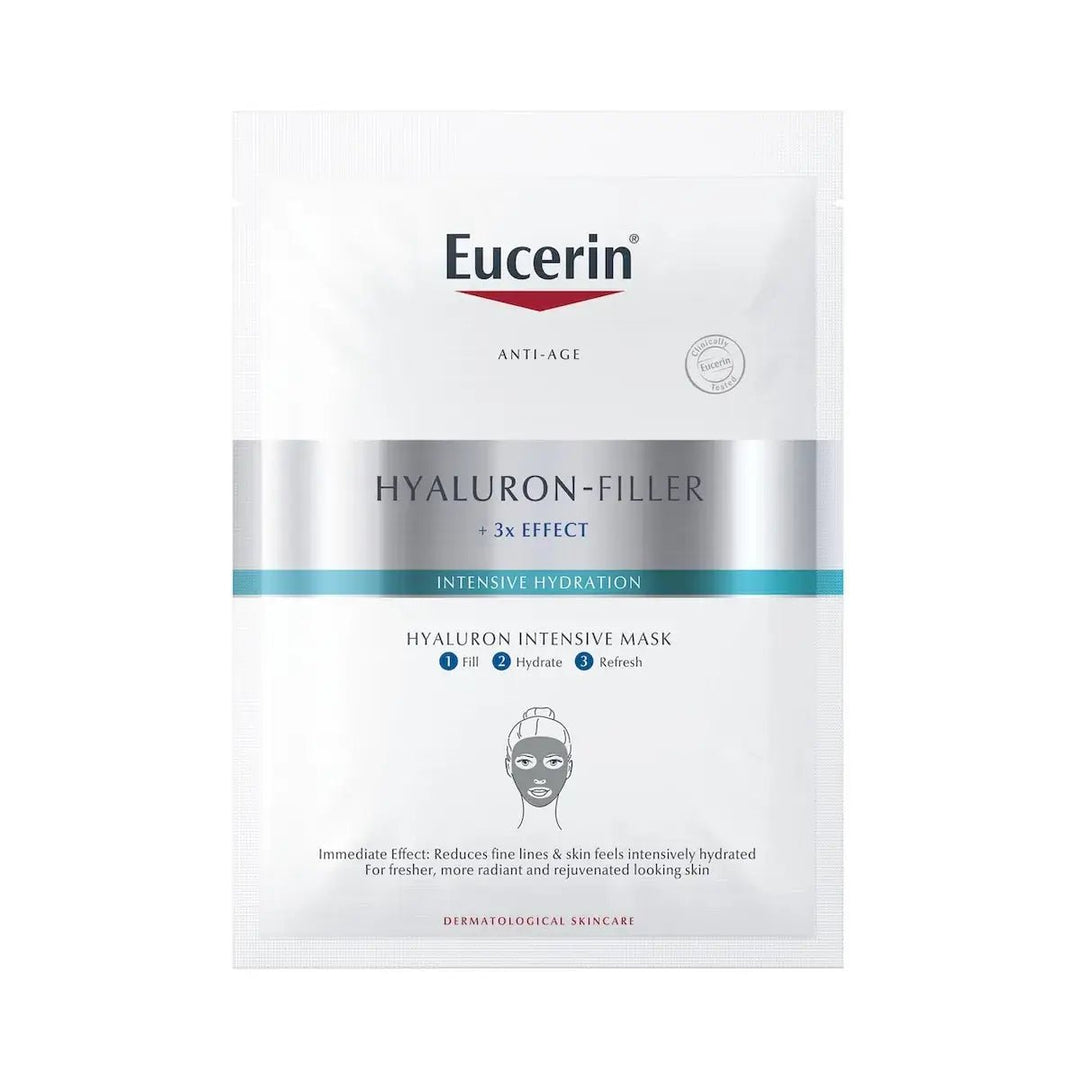 
Eucerin Hyaluron-Filler Intensive Mask - Kasvonaamio bioselluloosasta valmistettu
