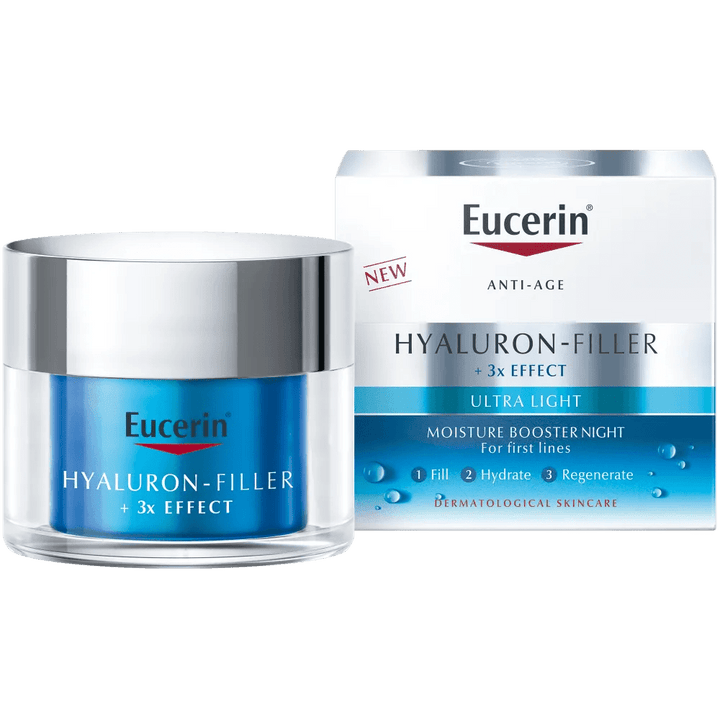Eucerin Hyaluron Filler-Moisture Booster Night Yövoide for intense overnight hydration