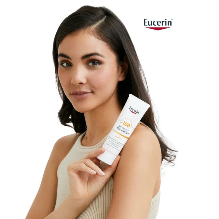 Eucerin Sun Actinic Control MD SPF100 -lääkinnällinen laite SPF 100 UVB- ja UVA-suojaustoiminnolla