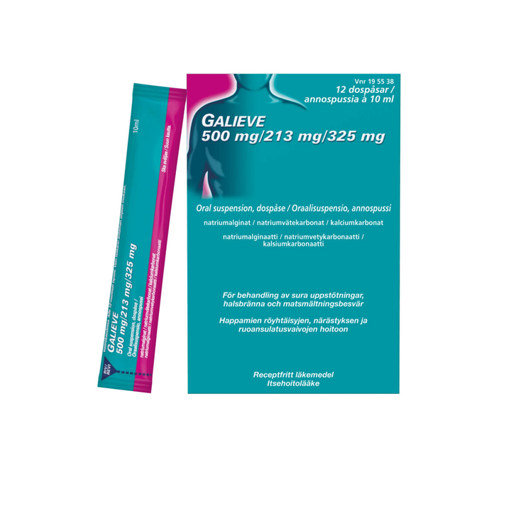 Galieve 213 Mg/325 Mg/500 Mg Oraalisusp, Annospussi - Apteekki 360 Helsinki - Verkkoapteekki