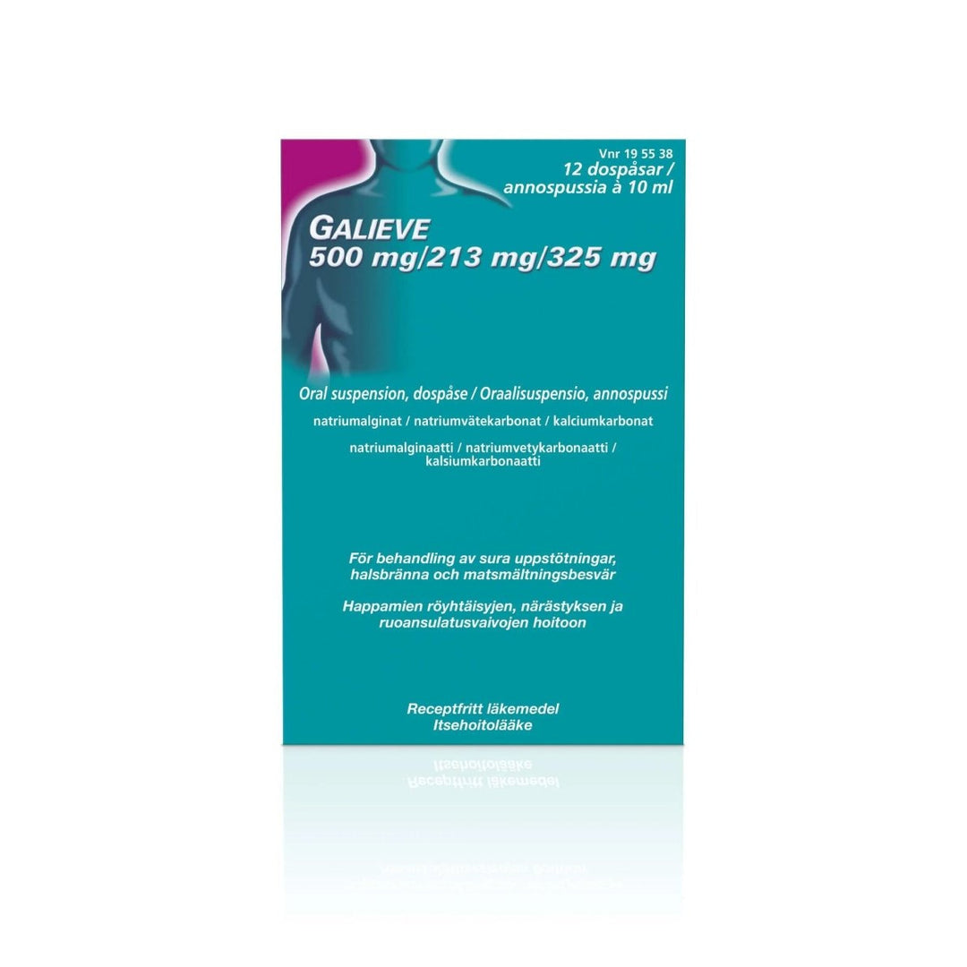 Galieve 213 Mg/325 Mg/500 Mg Oraalisusp, Annospussi - Apteekki 360 Helsinki - Verkkoapteekki