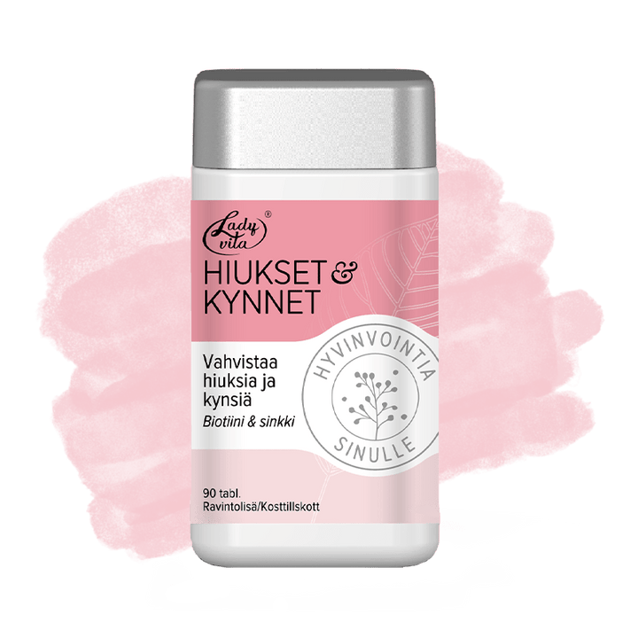 Ladyvita Hiukset & Kynnet (Biotiini, Sinkki & Kupari)