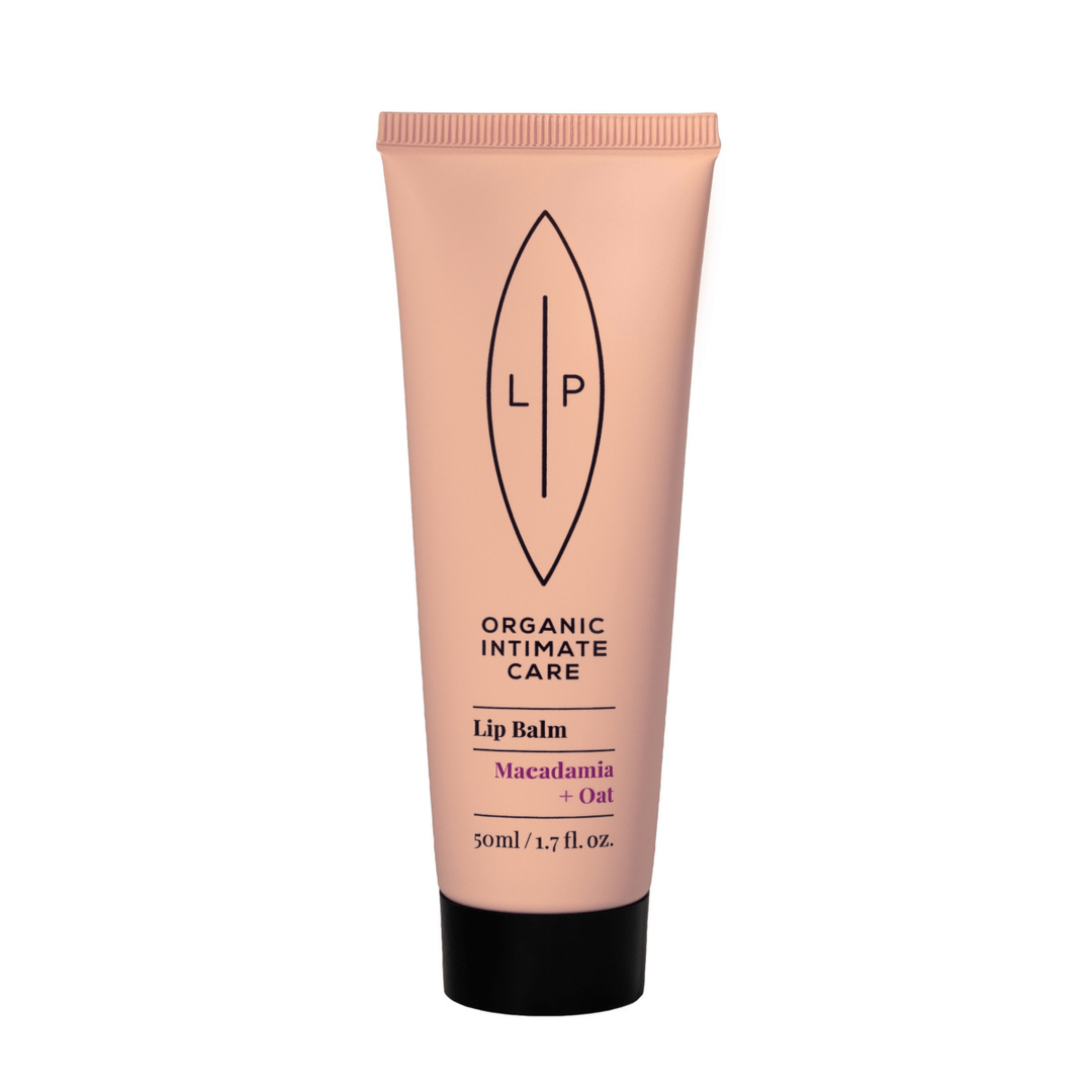 LIP Balm Macadamia + Oat 50 ml - Kuva tuotteesta, joka sisältää macadamianpähkinää ja kauraa, 50 ml