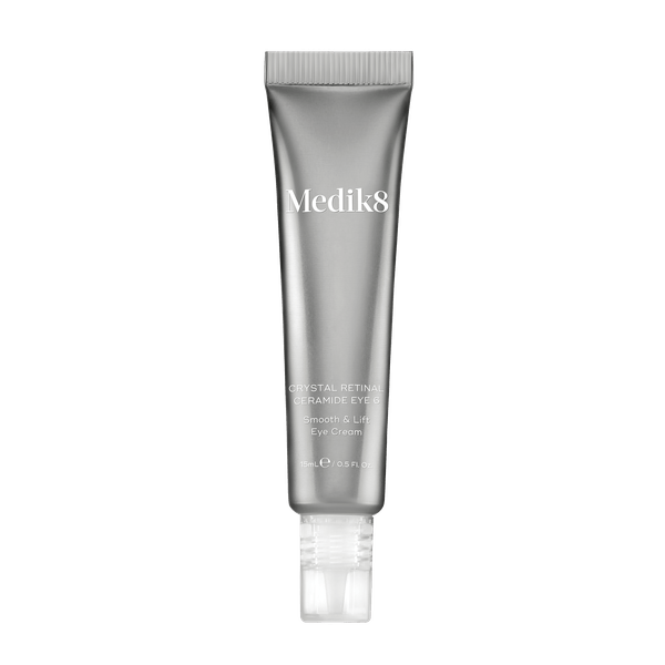 Medik8 Crystal Retinal Ceramide Eye 6 - Tehokas anti-aging silmänympärysvoide kosteuttaa ja silottaa juonteita 