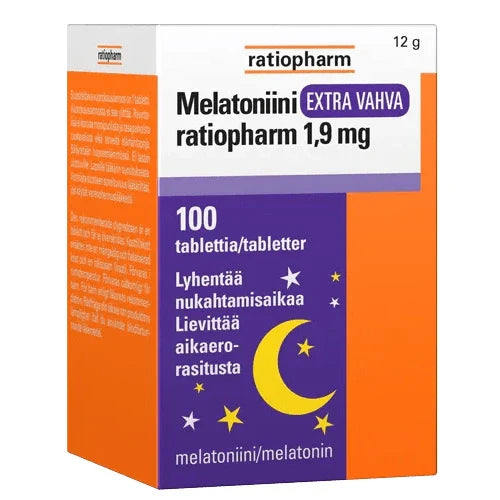 Melatoniini Extra Vahva Ratiopharm - Apteekki 360 Helsinki - Verkkoapteekki