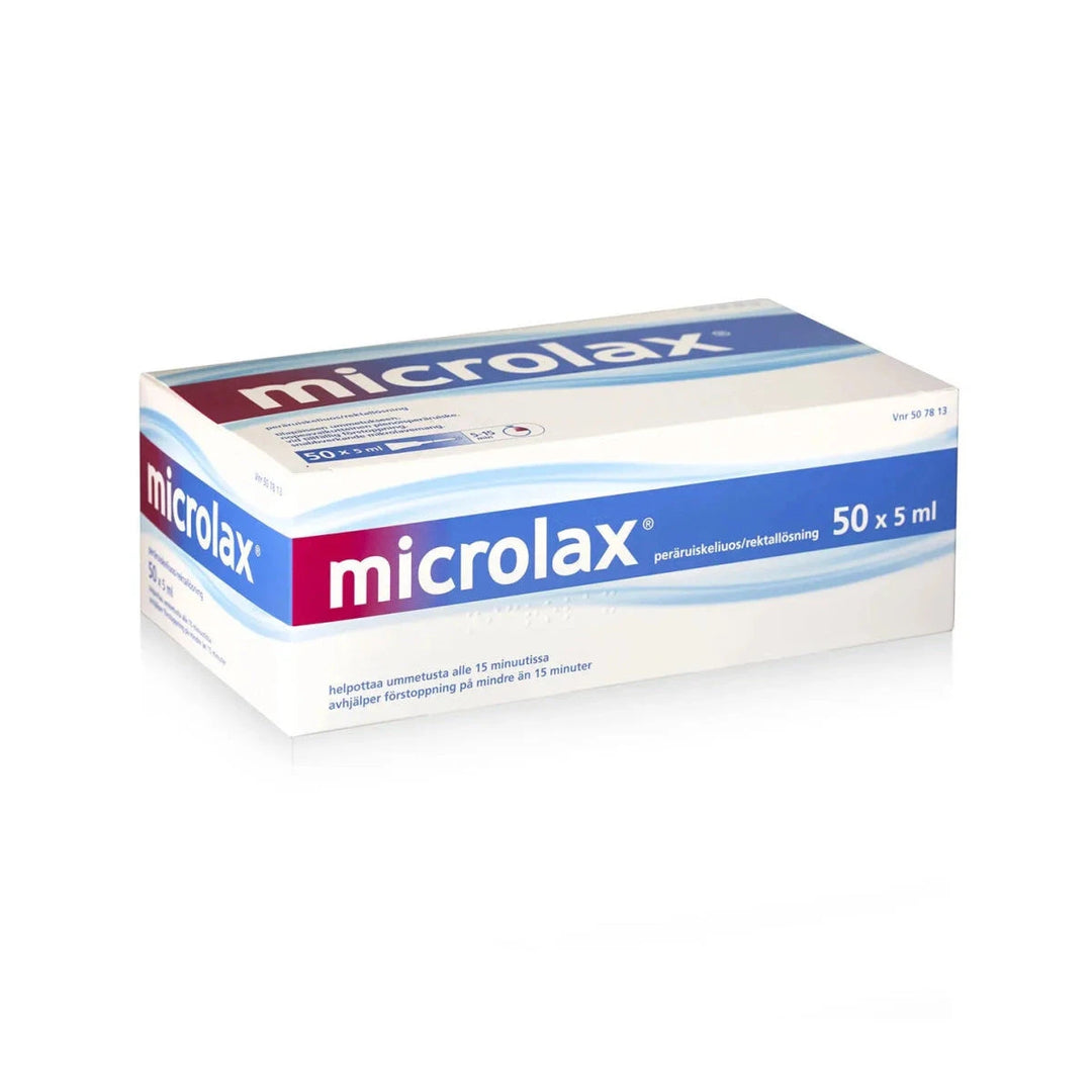 Microlax - Peräruiskeliuos ummetukseen - Apteekki 360 Helsinki - Verkkoapteekki