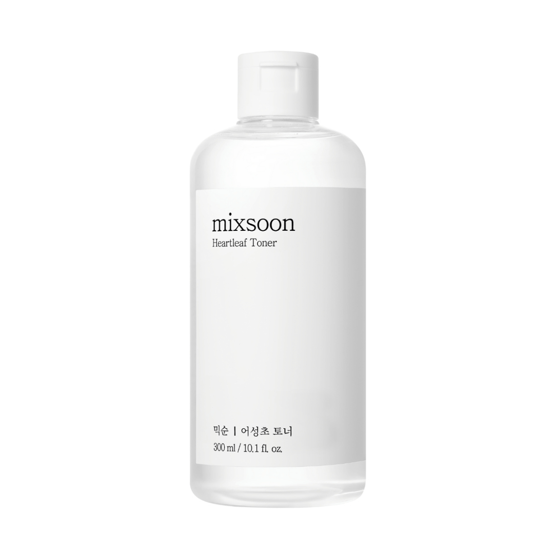 Mixsoon Heartleaf Toner 300 ml - luonnollinen kasvovesi herkälle iholle