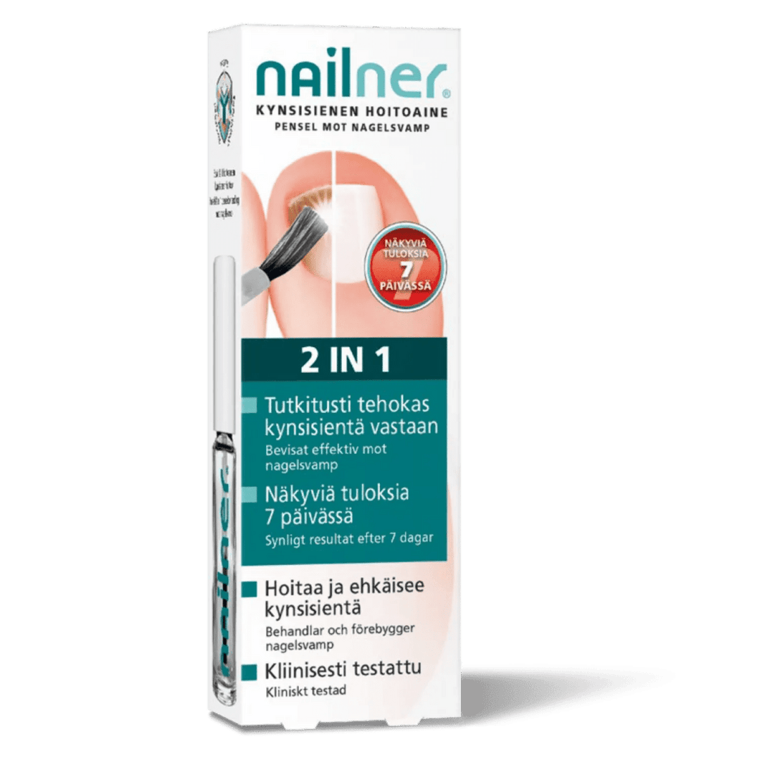 Nailner Kynsisienen Hoitoaine 2In1 - 5 ml - Apteekki 360 Helsinki - Verkkoapteekki
