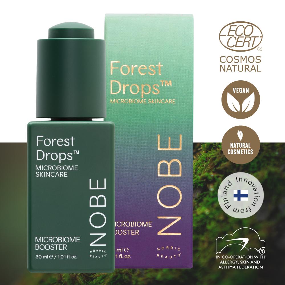 Nobe Forest Drops Microbiome Booster 30 ml - Natural Probiotic Skincare